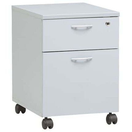 Mobilní kontejner Solo, 2 zásuvky, bílá