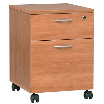 Mobilní kontejner Solo, 2 zásuvky, olše