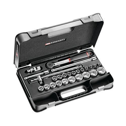 Sada nástrčných klíčů 1/2 Facom, 29 ks