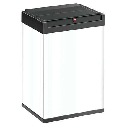 Odpadkový koš Big–Box Swing 40 bílý – Hailo