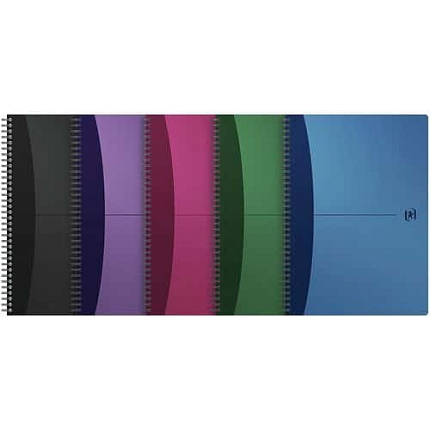 Blok kroužkový Oxford, s boční spirálou, A4