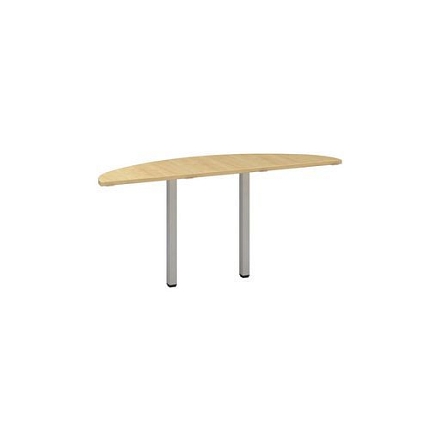 Stolové přístavby Alfa 200, 160 x 45 x 74,2 cm, 1/2 kruh