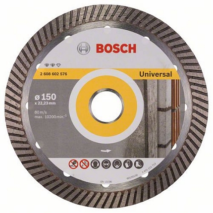 Bosch - Diamantové řezné kotouče Expert for Universal Turbo  pro úhlové brusky
