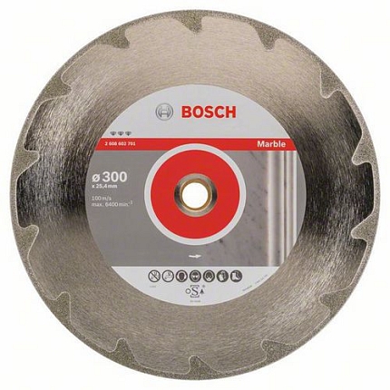 Bosch - Diamantový řezný kotouč Best for Marble 300 x 25,40 x 2,6 x 5 mm