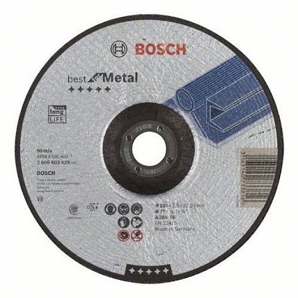 Bosch - Řezné kotouče profilované Best for Metal