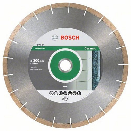 Bosch - Diamantové řezné kotouče Best for Ceramic and Stone pro řezačky na dlaždice
