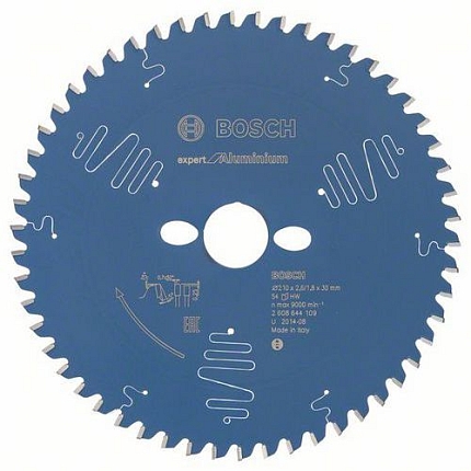 Bosch - Pilové kotouče Expert for Aluminium pro kapovací pily, pokosové pily a pokosové pily se zákluzem