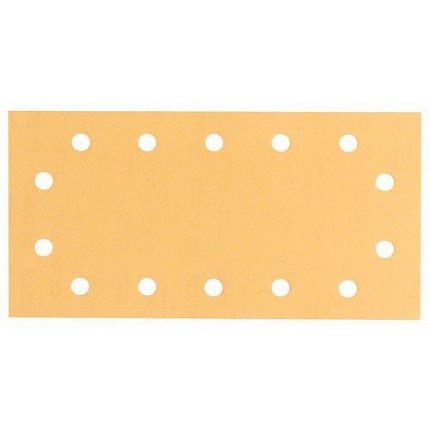Bosch - Brusné papíry C470 pro vibrační brusky, Best for Wood and Paint, 115 x 230 mm, 14 otvorů