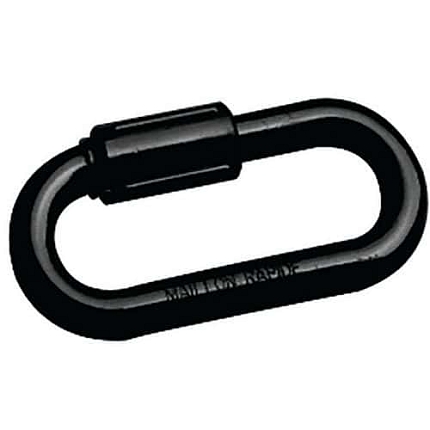 Polyamidová rychlospojka k plastovým řetězům Novap, černá, pr. 10 mm