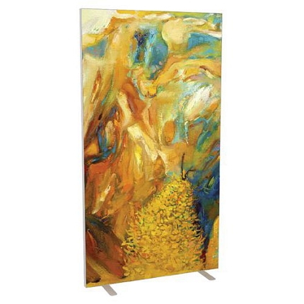 Paraván Manutan Expert Easy Office, 94 x 174 x 39 cm, camaieu