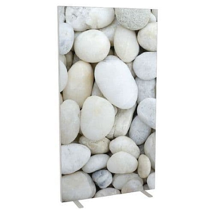 Paraván Manutan Expert Easy Office, 94 x 174 x 39 cm, oblázky