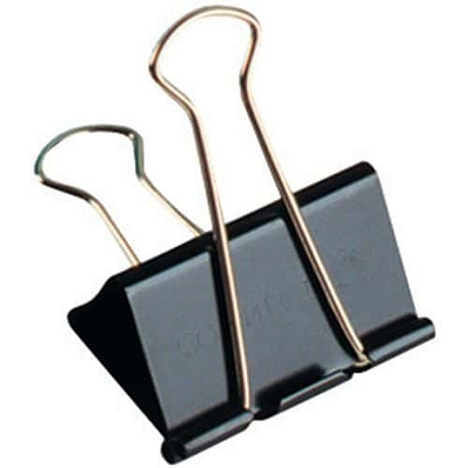Kancelářské kovové klipy, 25 x 8 mm