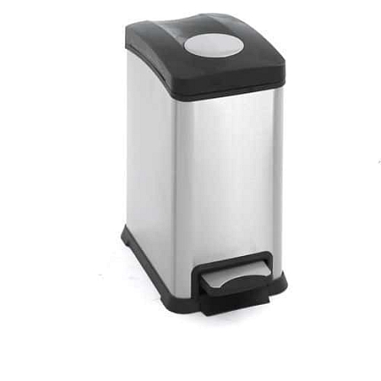 Odpadkový koš Rejoice Step 12 l z matné nerezové oceli
