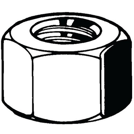Šestihranná matice 1 x d DIN 934 Nerezocel A2