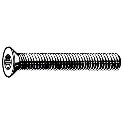 Šroub se zápustnou hlavou s T-hvězdicí DIN 965 A Nerezocel A2