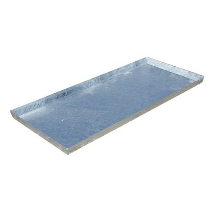 Ocelová záchytné vany, pozink, kapacita 30 l