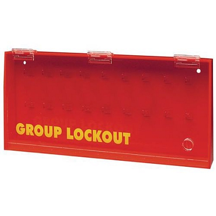 Box na klíče a zámky Brady, 406 x 195 x 64 mm