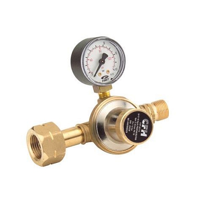 Regulátor tlaku plynu 3/8', 1 až 4 bar, levý závit