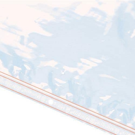 Plastový sáček Minigrip®, s ventilačním otvorem, 350 x 450 mm