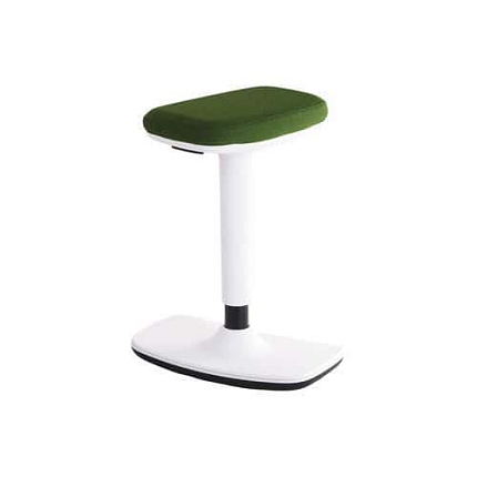 Balanční sedák LEO, bílá/zelená