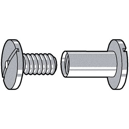 Vazací šroub Plast Polyester