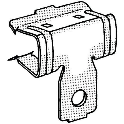 Nosníková svorka typ BC Pružinová ocel Deltatone