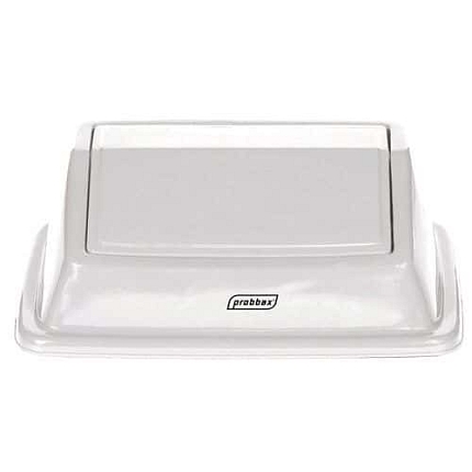 Víko na odpadkový koš Probbax, 60 l a 80 l, bílá