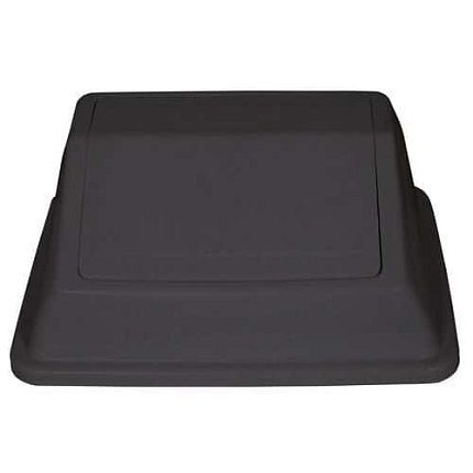 Víko na odpadkový koš Probbax, 40 l, černá/šedá