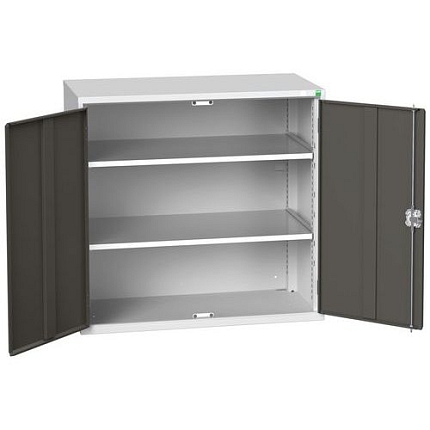 Dílenská skříň policová Bott Verso, 100 x 105 x 55 cm, 2 police, šedá-antracit