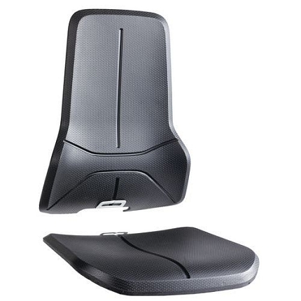 Náhradní pěnové antistatické ESD polstrování pro židle Bimos Neon, šedá