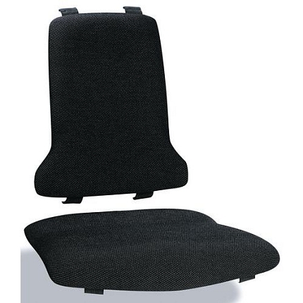 Náhradní polstrování pro židle Bimos, potah Supertec, černá