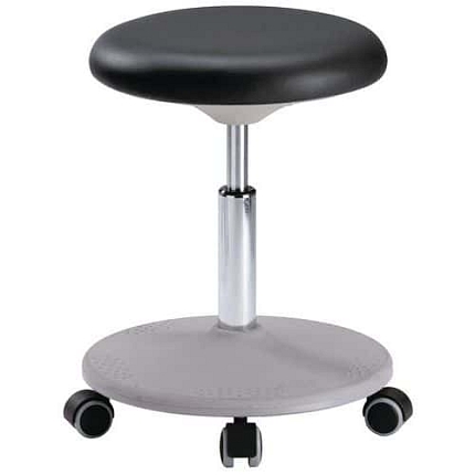 Pracovní ESD stolička Bimos Labster 9107,polyuretan, černá