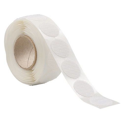 Podložky na nástěnky k přichycení dokumentů - Nobo, bílá, 100 ks