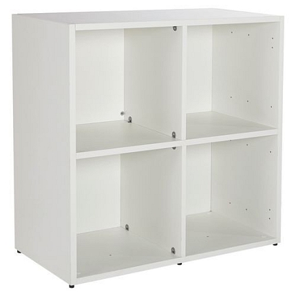 Skříňka ke stolu Manutan Expert, 37 x 36,5 cm, otevřená, dezén bílý