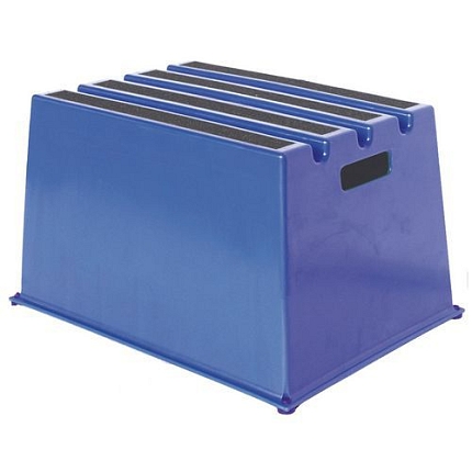 Plastové pracovní podesty Manutan, modré