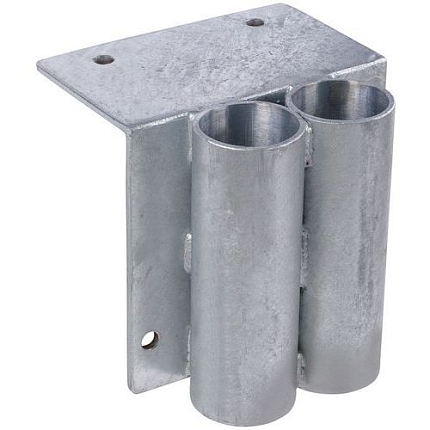 Upevňovací objímka pro pozinkované zábradlí Crash Stop, středový díl