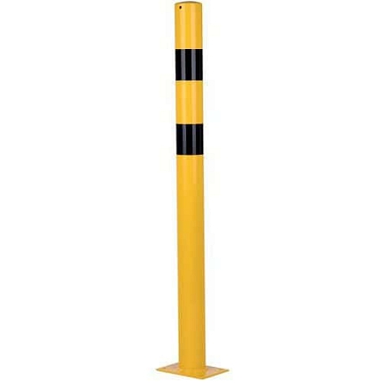 Kovový zahrazovací sloupek na základně Dancop, průměr 89 mm