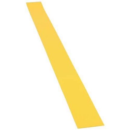 Vyznačovací páska na podlahy Crash Stop, šířka 100 mm, žlutá