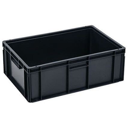 Plastová EURO přepravka recyklovaný plast Manutan Expert, 39 l