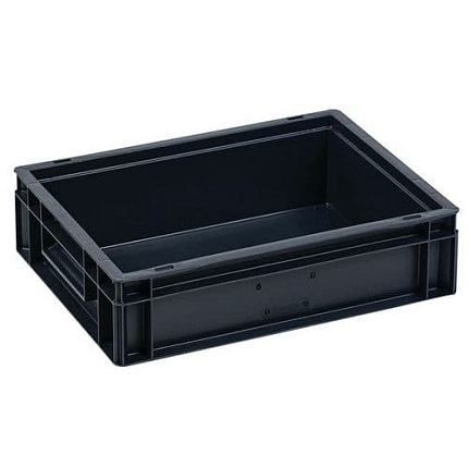 Plastová EURO přepravka recyklovaný plast Manutan Expert, 10 l