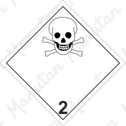 Výstražné ADR tabulky - Jedovaté plyny č. 2.3
