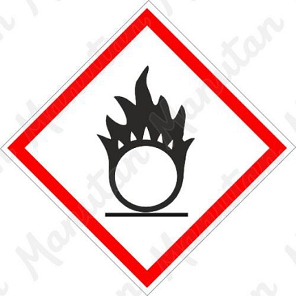 Výstražné GHS tabulky - Oxidující č.03