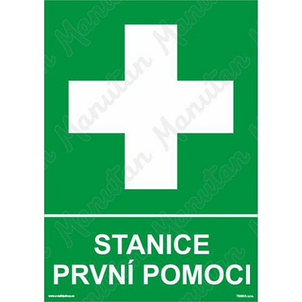 Tabulky bezpečí - Stanice první pomoci