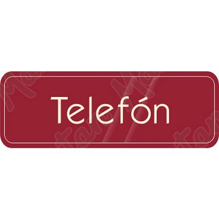 Informační tabulky - Telefón