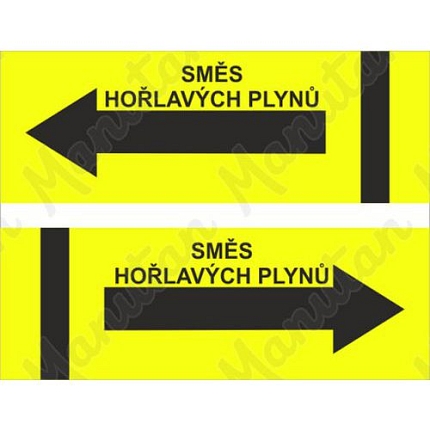 Výstražné tabulky - Hořlavé plyny
