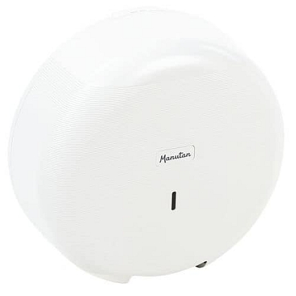 Zásobník toaletního papíru Jumbo Manutan Expert, 100% recyklovaný ABS, průměr role 270 mm