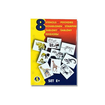 Šablony na foukací fixy CENTROPEN set E+