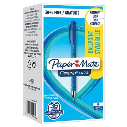 Kuličkové pero Paper Mate, 1,0 mm modré