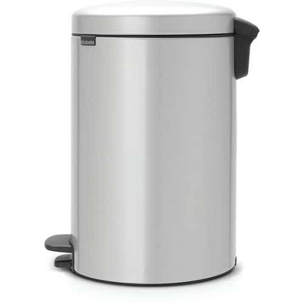Odpadkový koš s nožním pedálem NewIcon 20 l Brabantia metalicky šedý