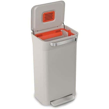 Odpadkový koš s nožním pedálem Intelligent Waste Titan 30 l Joseph šedý